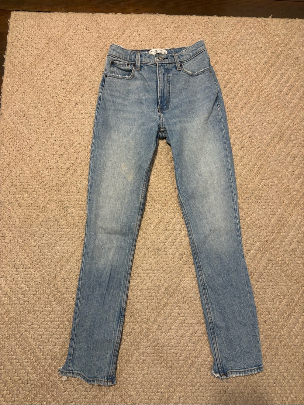Abercrombie & Fitch Light Blue Skinny Jeans